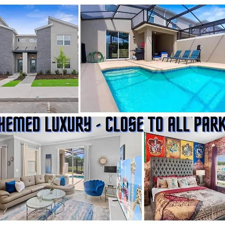 Gorgeous Condo Close To Disney W Private Pool Bbq - Themed Bedrooms Walk To Clubhouse
